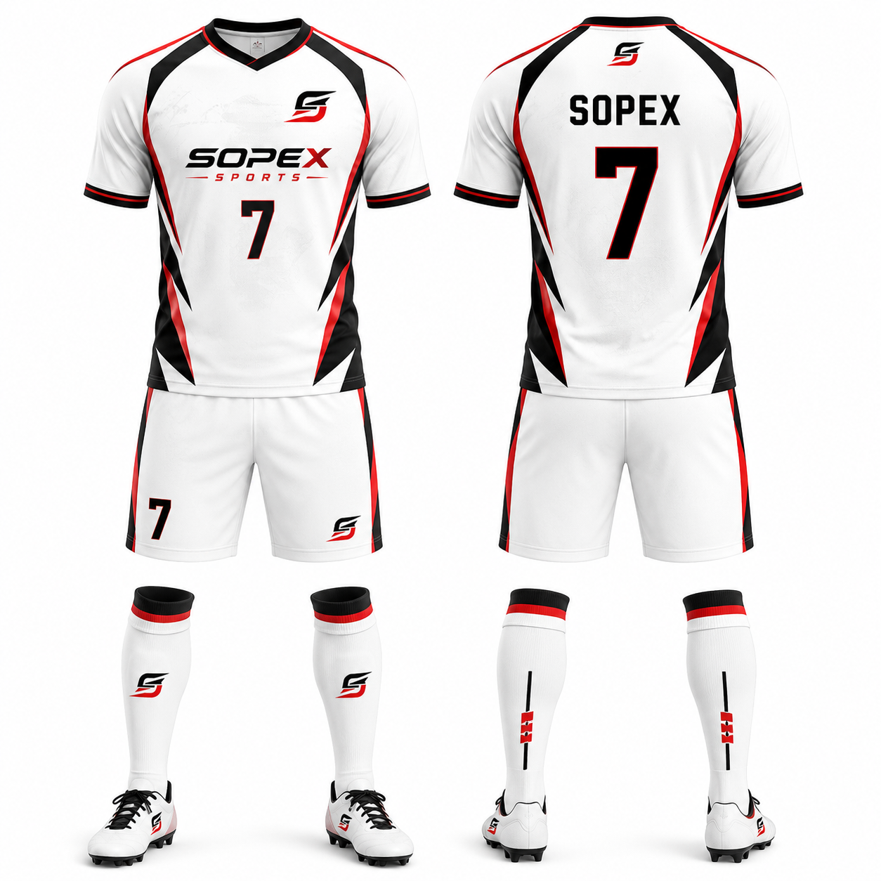 Football Uniforms Match Kit