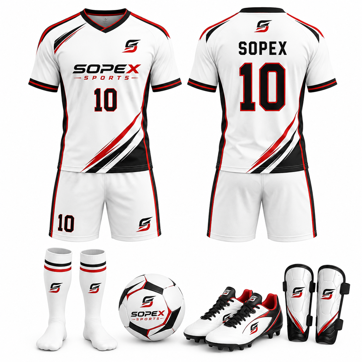 Soccer Wears & Match Kits Set